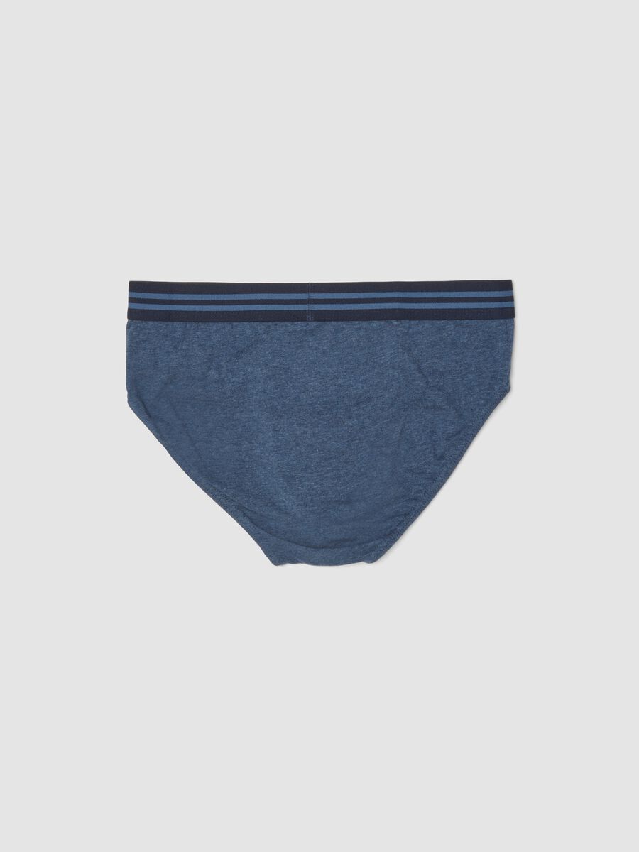 Men&rsquo;s multicolour jersey briefs 3-pack in stretch organic cotton_1