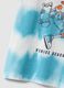 Multicolour pure cotton tie-dye t-shirt for children_3