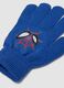 Blue gloves with MARVEL Spider-Man print_1