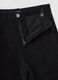 Pantaloni carpenter neri a coste over fit_2