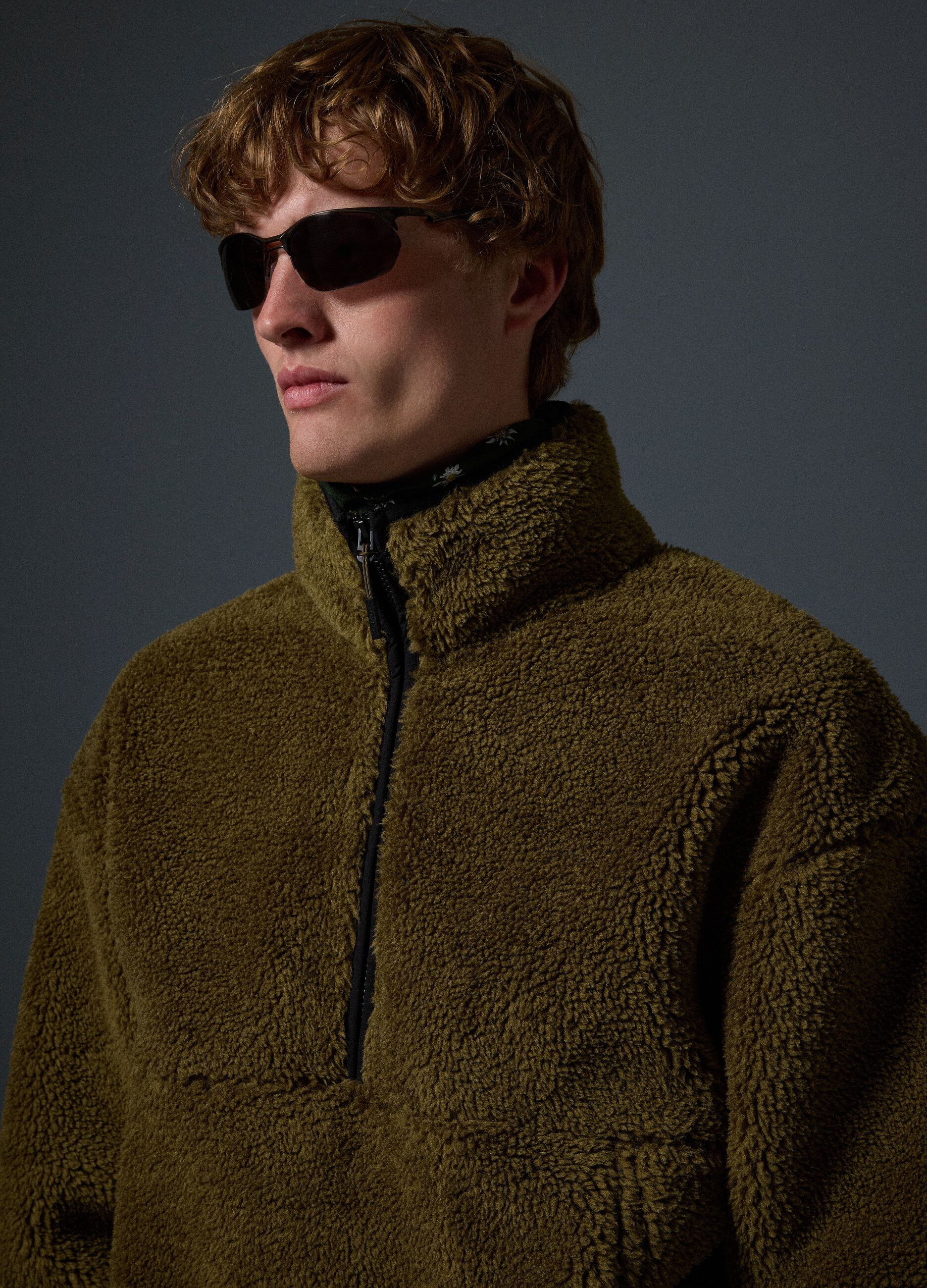 ALTAVIA WITH DEBORAH COMPAGNONI Sherpa Anorak Jacket