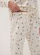 White pure cotton jersey pyjamas, regular fit_2