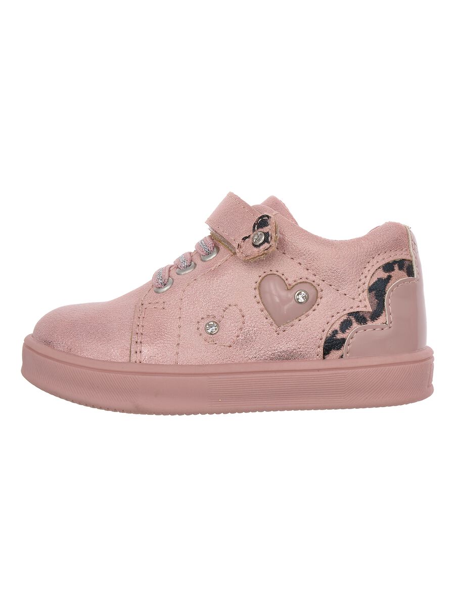 Pink Chicco trainers with velcro fastening_0