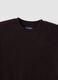Maglia marrone in puro cashmere a costine regular fit_1