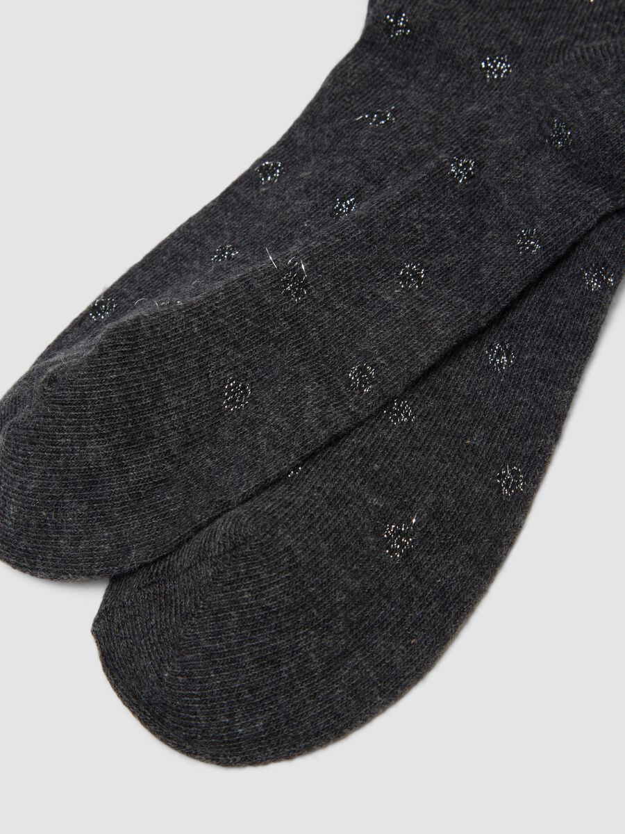 3-pack of grey and black organic stretch cotton socks_1
