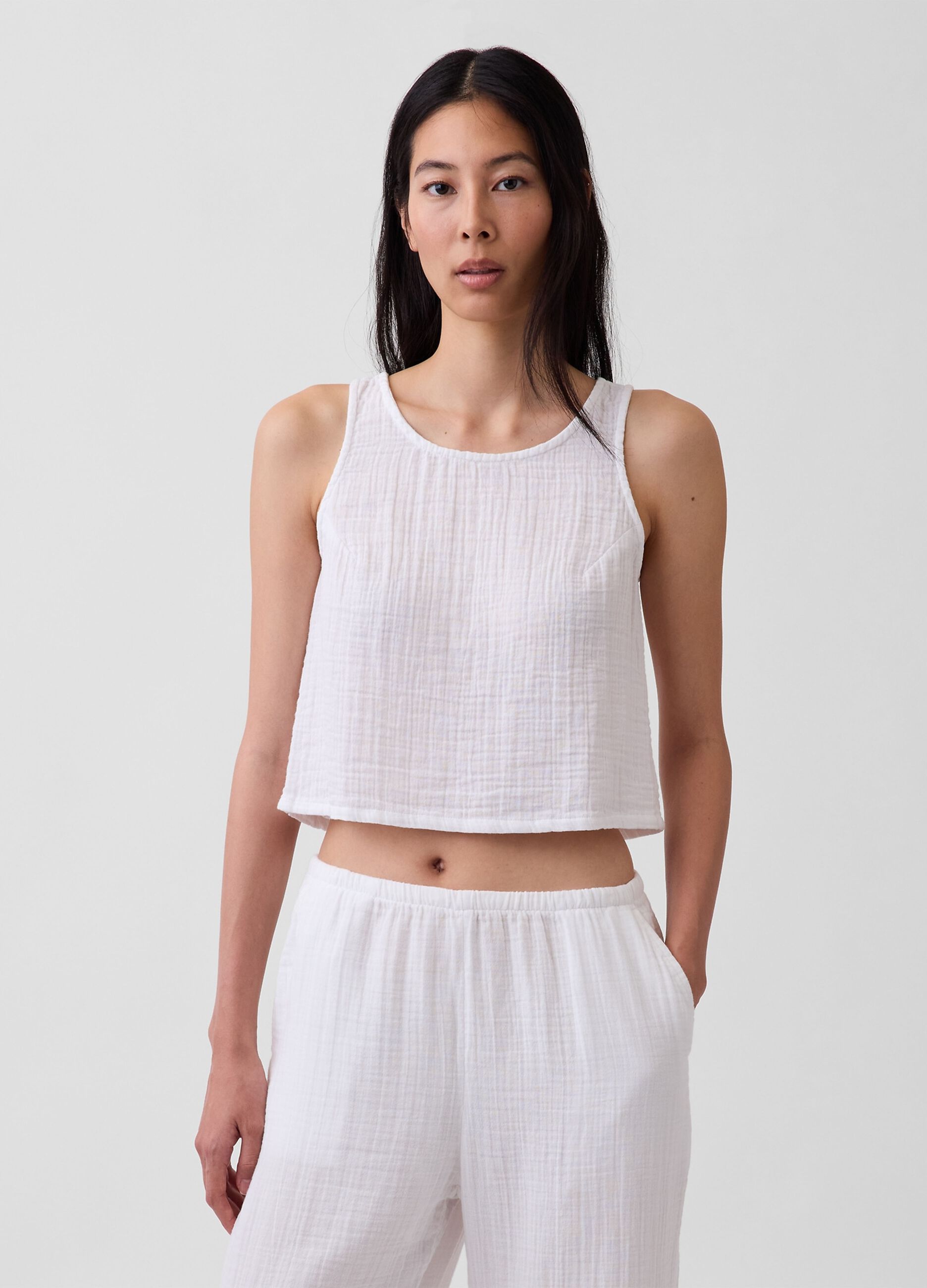 Pure cotton tank top