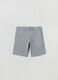 Stretch cotton Bermuda shorts_1