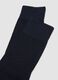 3-pack of long blue socks in stretchy organic cotton_2