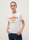 White Pure Cotton Regular Fit T-shirt with Hard Rock Cafe Logo_0