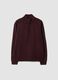 Purple regular-fit long-sleeve half-zip top_0