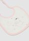 Bipack di bavette rosa in misto cotone organico_1