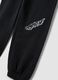 Pantaloni jogger neri in puro cotone_1