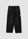 Jeans neri baggy fit in puro cotone_3