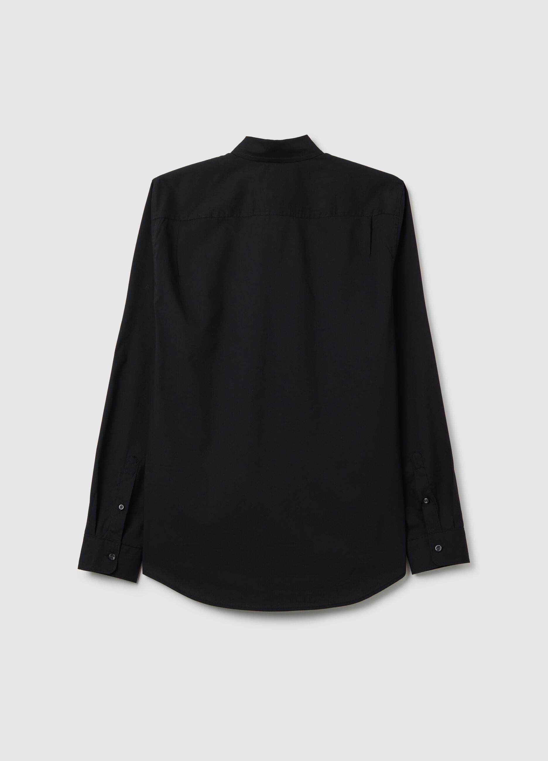 Regular-fit shirt in poplin with pocket