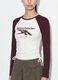T-shirt bianca in cotone elasticizzato girocollo_2