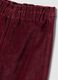 Pantaloni chino rossi in puro cotone con vita regolabile_2