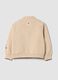 Beige oversized organic stretch cotton sweatshirt with Minnie print_1