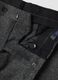 Grey slim-fit formal trousers in stretch viscose_1