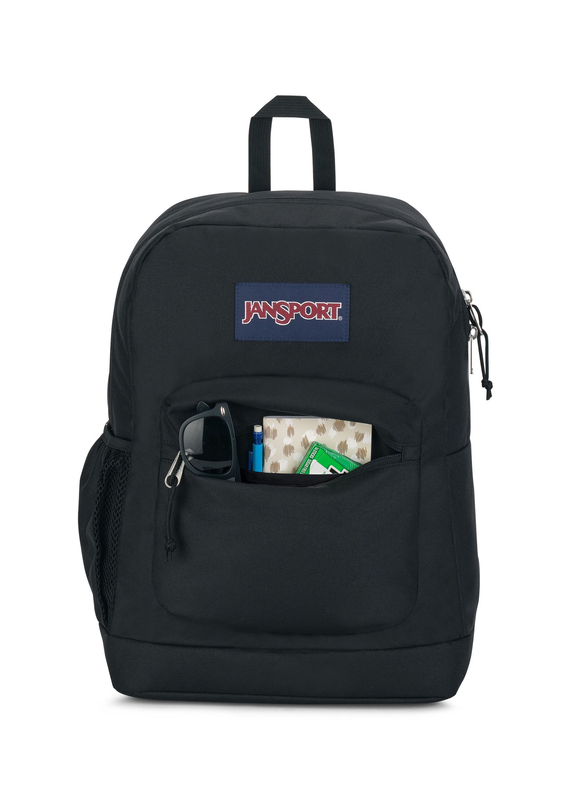 Black Cross Town Plus Unisex Backpack