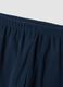 Blue crew-neck fleece pyjamas with long trousers, regular fit_2
