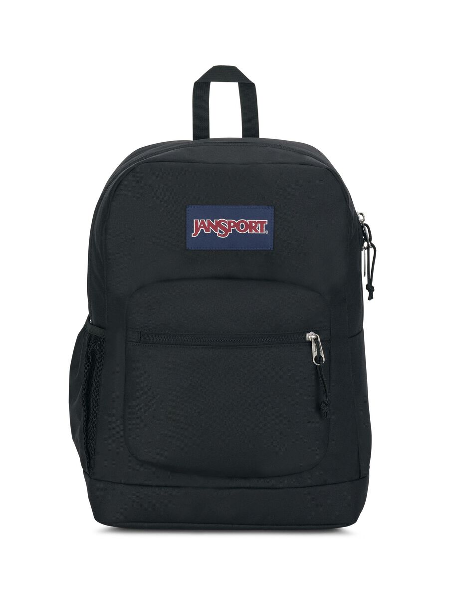 Black Cross Town Plus Unisex Backpack_0