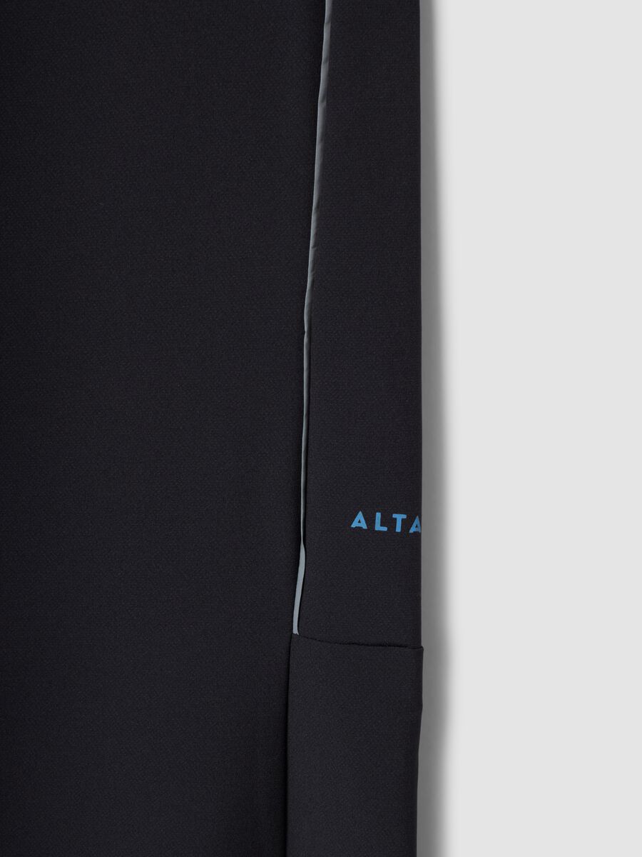 بنطال جري أسود من ALTAVIA بقماش مطاطي وتقنية Easy Dry_8