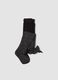 Collant nero in cotone organico elasticizzato con fiocco e brillantini_0