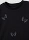Black pure organic cotton crew-neck T-shirt_2
