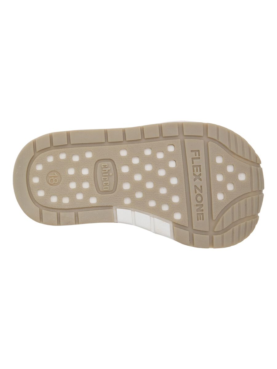 Chicco Beige Velcro Sneakers_1