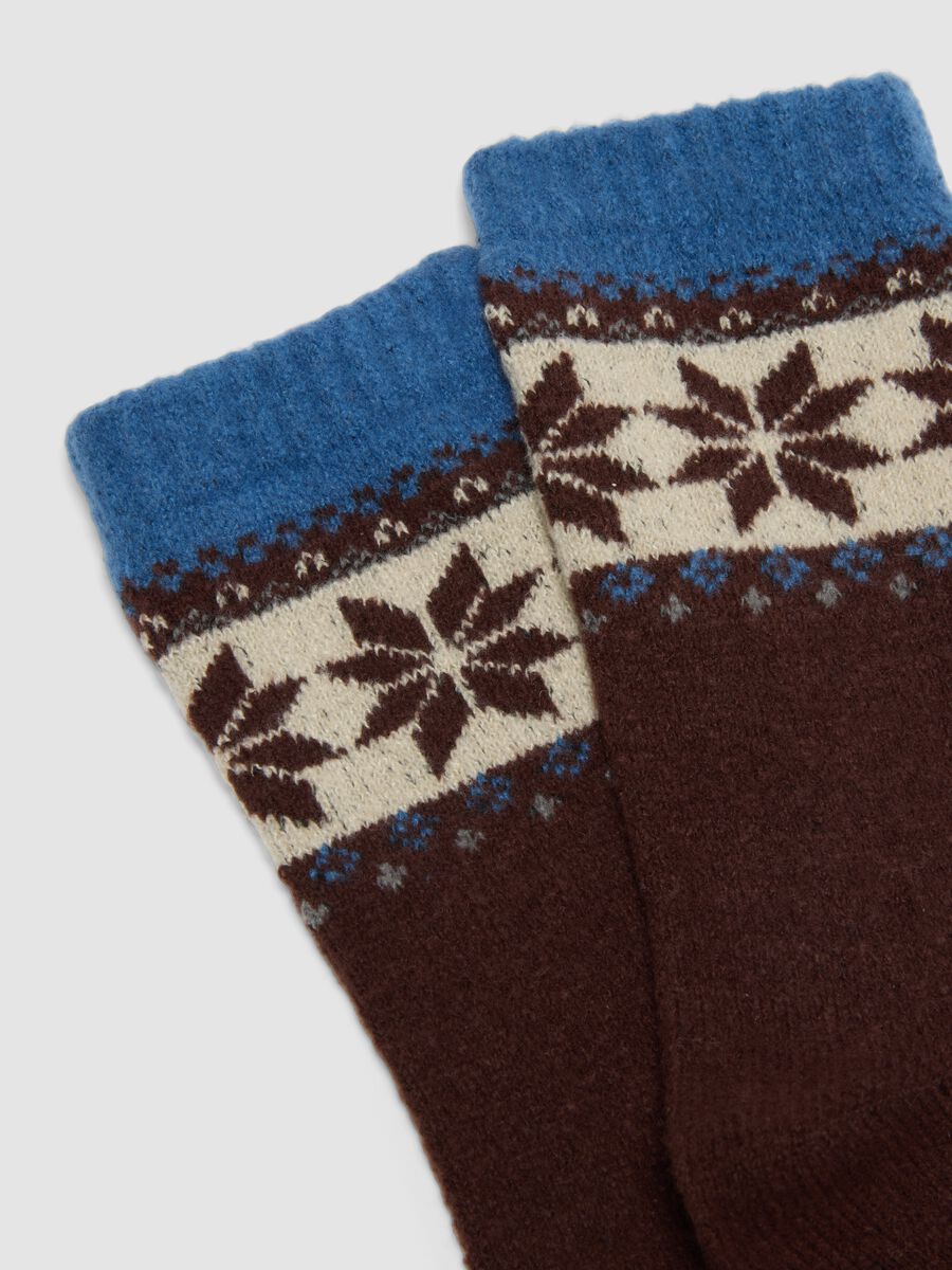 2-pack of multicolour stretch-fabric socks_1