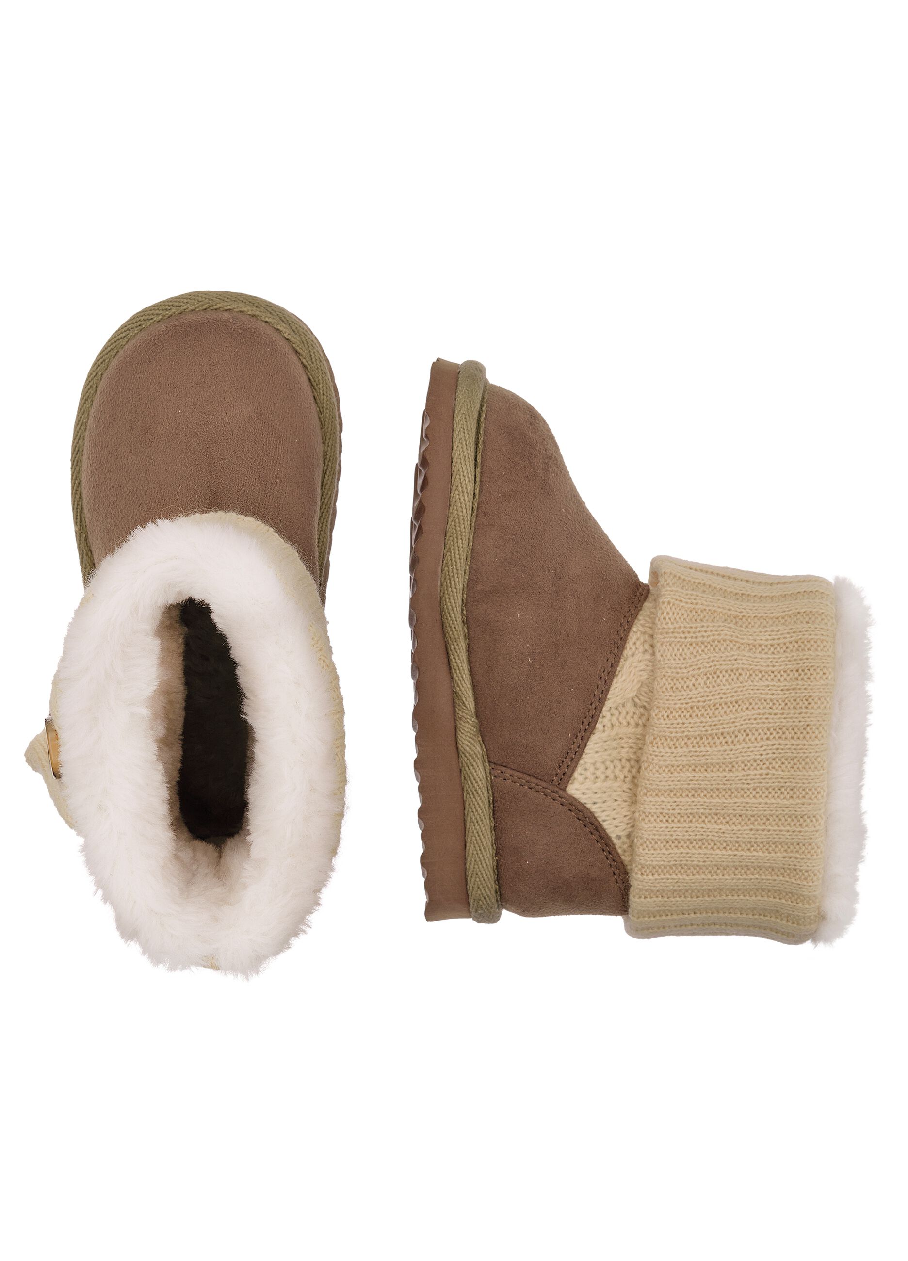 Chicco Brown Booties for Girls