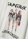 White stretch cotton T-shirt with K-Pop Demon Hunters print_3