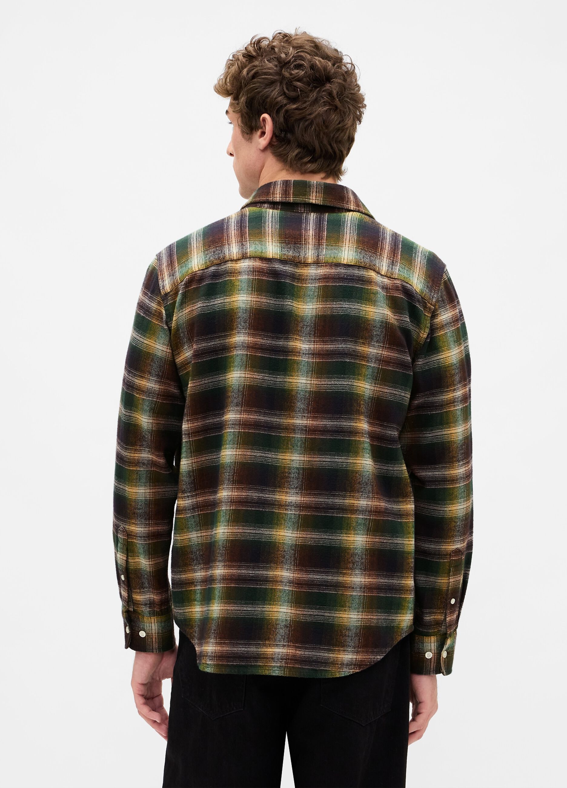 Multicolour Long-Sleeve Cotton Shirt
