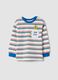 T-shirt bianca girocollo in puro cotone organico_0
