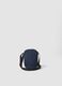 Blue crossbody bag with zip fastening and adjustable strap_1