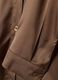 Brown stretch viscose shacket, regular fit_1