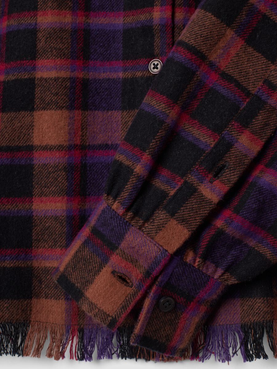 Multicolour checked pure cotton regular-fit shirt_1
