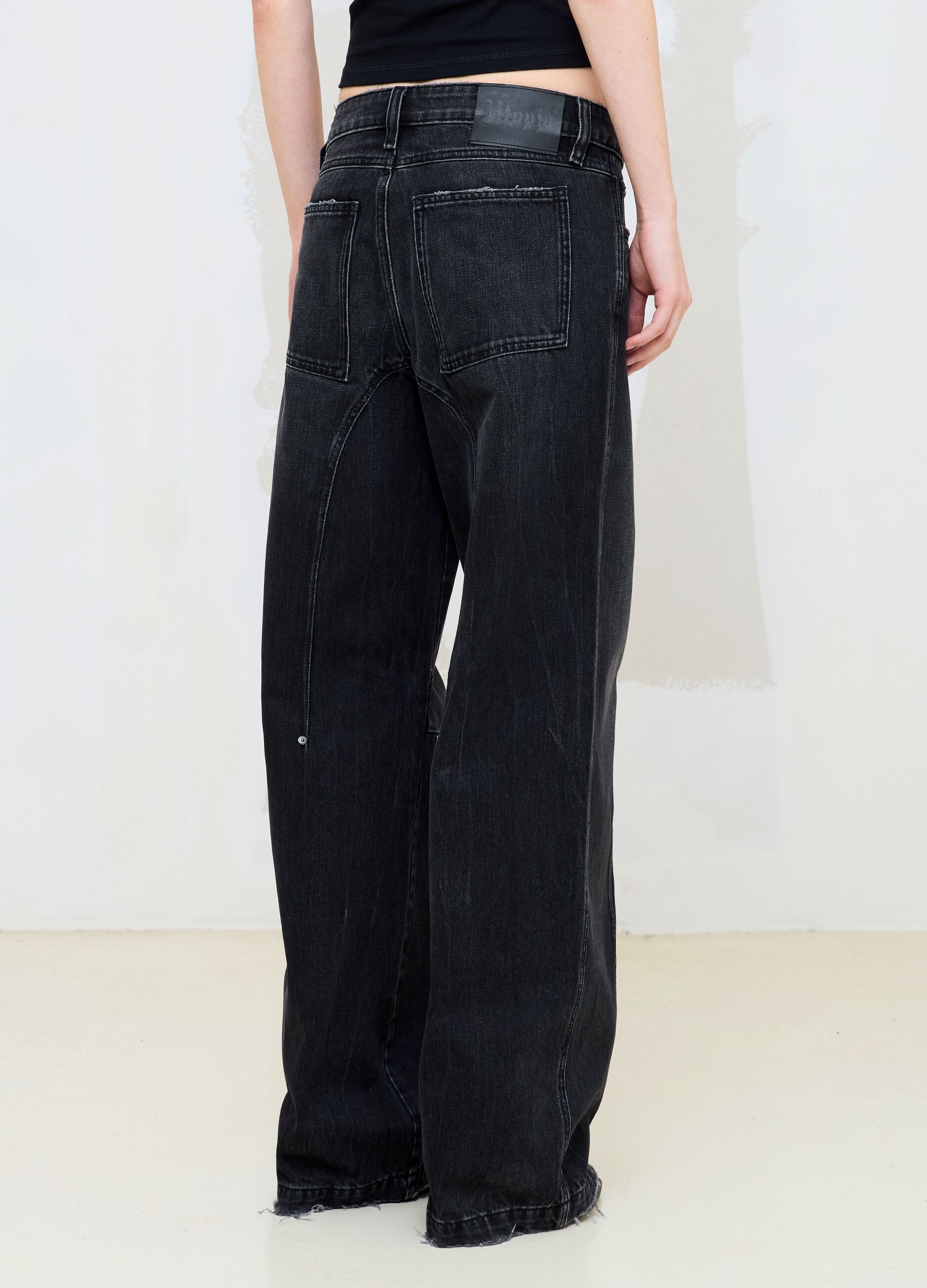 Barrel Black Denim