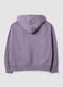 Purple cotton-blend regular-fit hoodie_1
