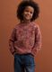 Multicoloured crew-neck jumper in wool and alpaca blend_0
