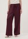 Red wide-leg trousers with regular waist_1