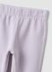 Pink pure cotton set with crew-neck sweatshirt_2