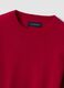 Maglia rossa in pura lana a girocollo_1
