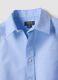 Light blue pure cotton shirt with classic collar, regular fit_3