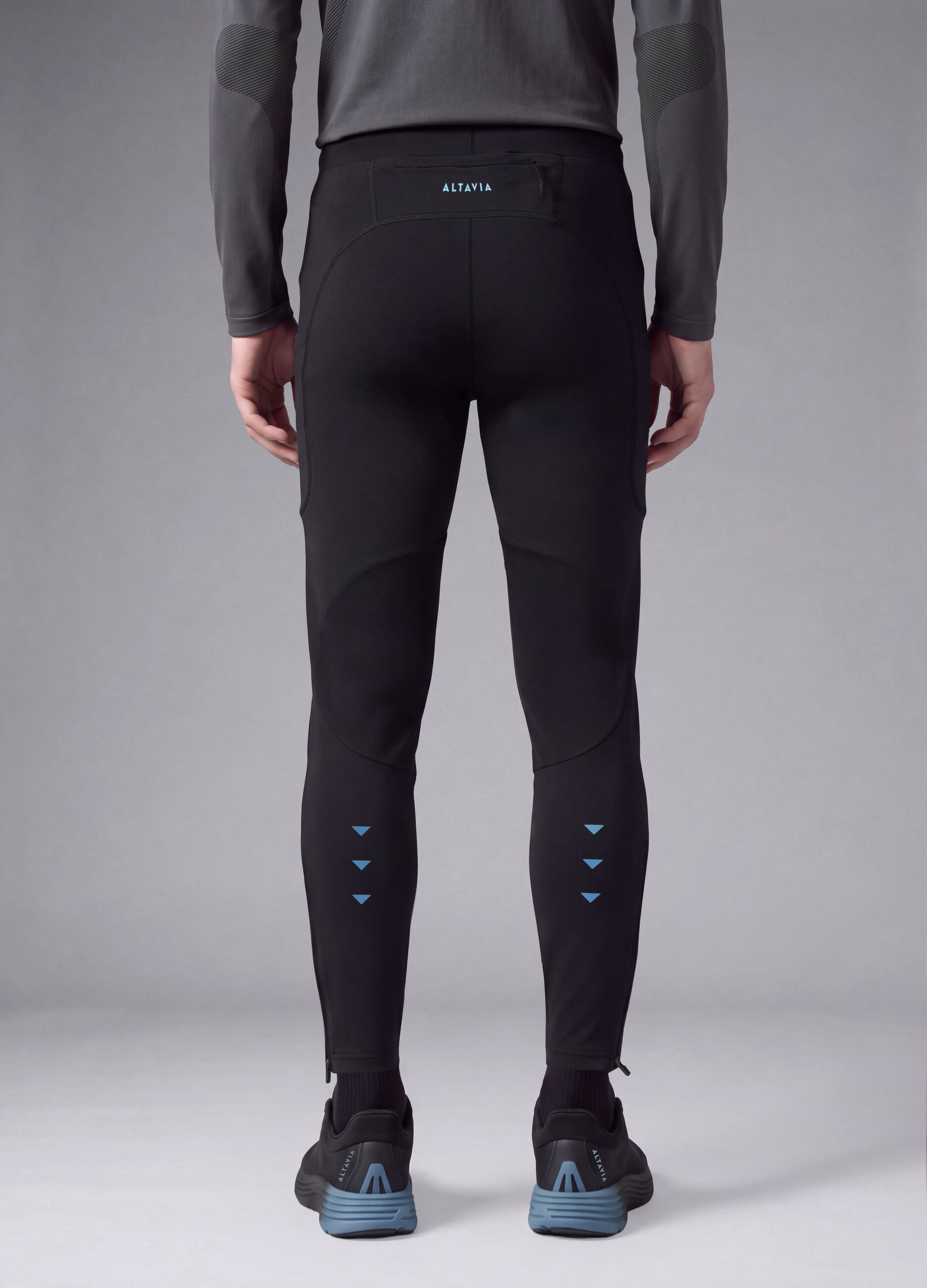 ALTAVIA Easy Dry black stretch technical trousers