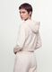 White fitted cotton-blend full-zip hoodie_2