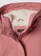 Giacca imbottita rosa con cappuccio e zip idrorepellente_2