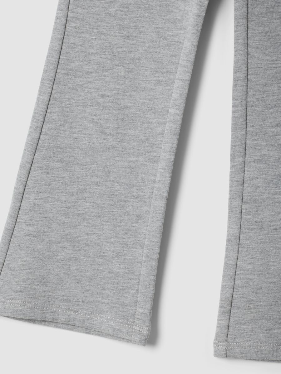 Grey skinny-fit leggings in stretch organic cotton_3