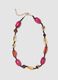 Pink Necklace with Decorative Beads_0