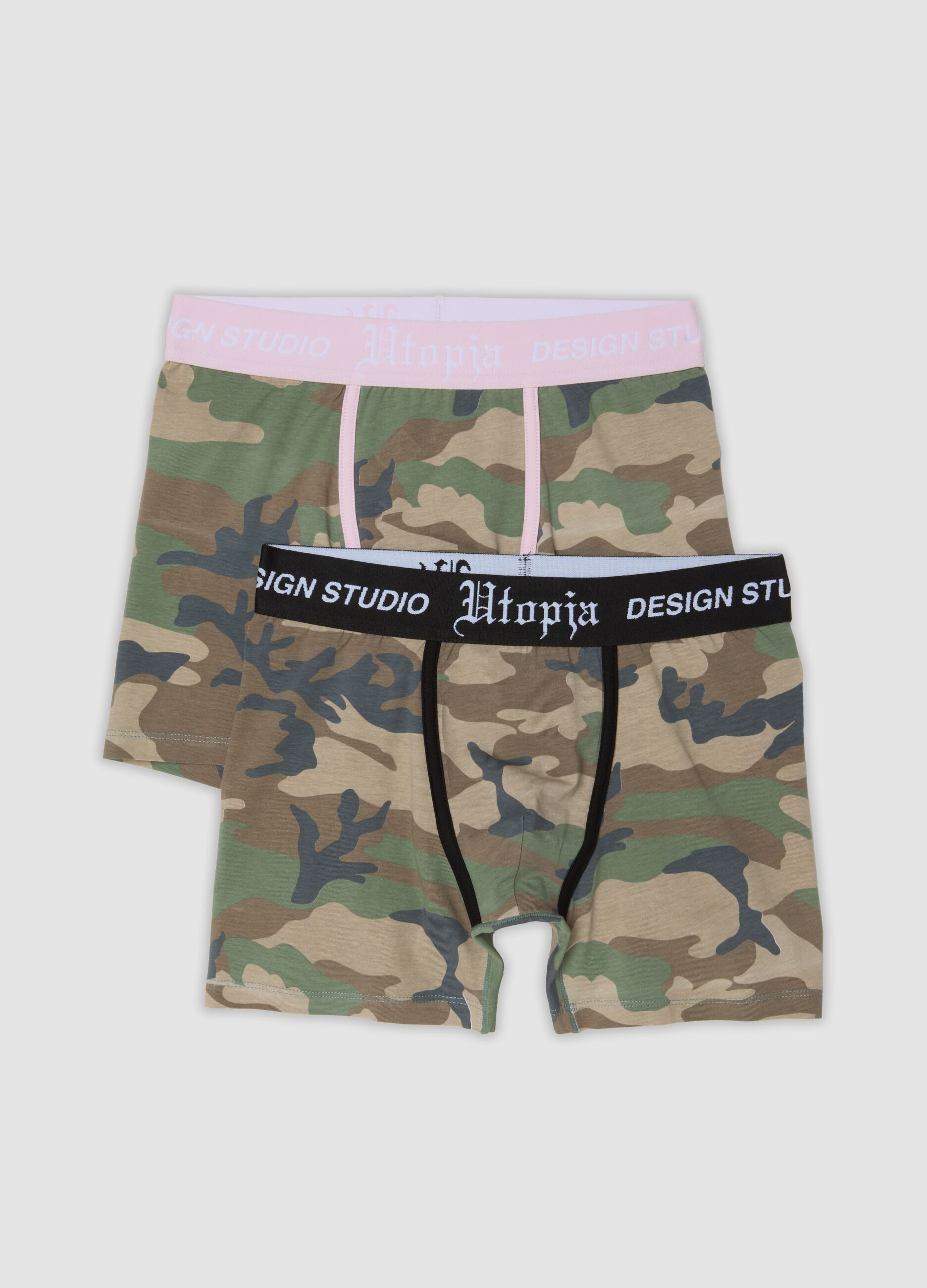 Bipack Boxer Midi Camo
